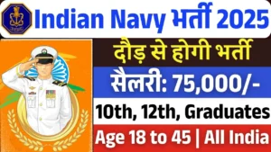 Indian Navy Recruitment 2025 for 1110 Vacancies