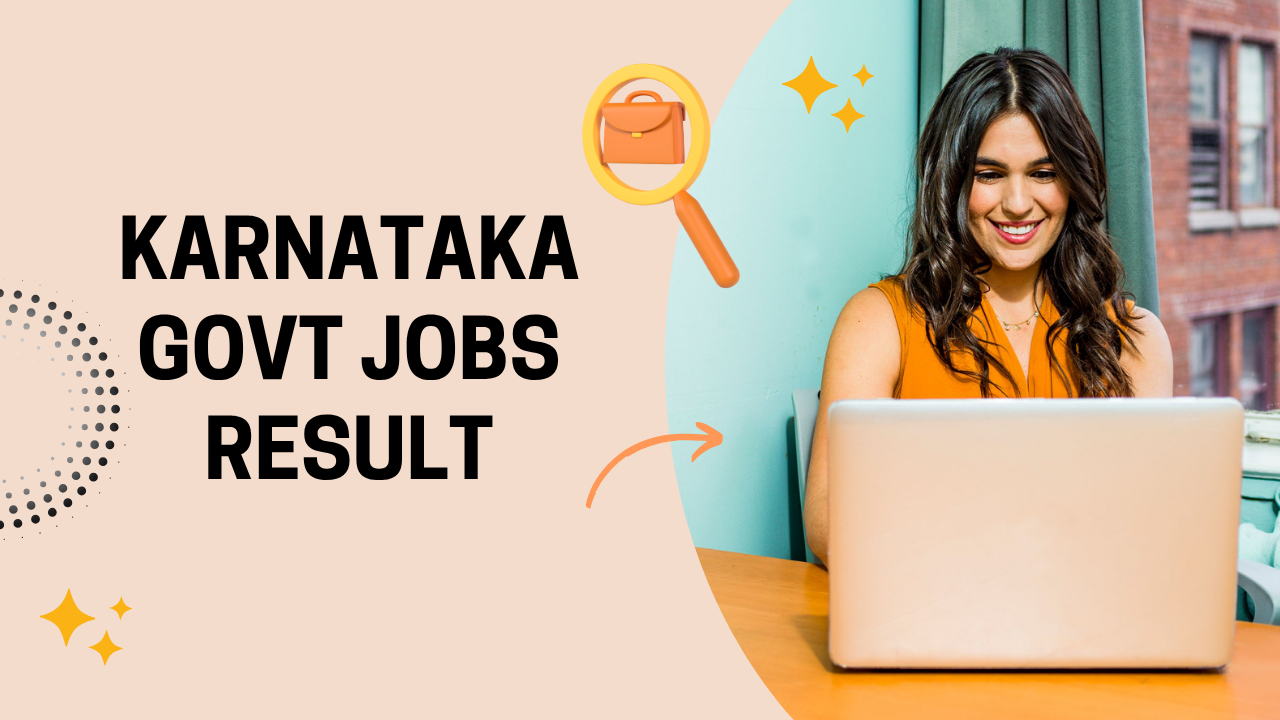 Karnataka Govt Jobs Result