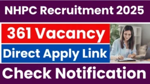 NHPC Limited Recruitment 2025 for 361 Apprentice Positions