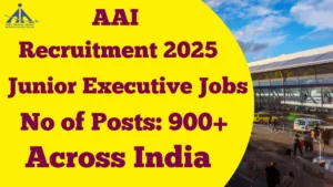 AAI Junior Executive Recruitment 2025