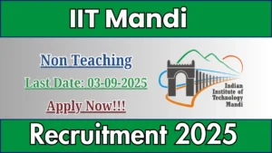 IIT Mandi Recruitment 2025