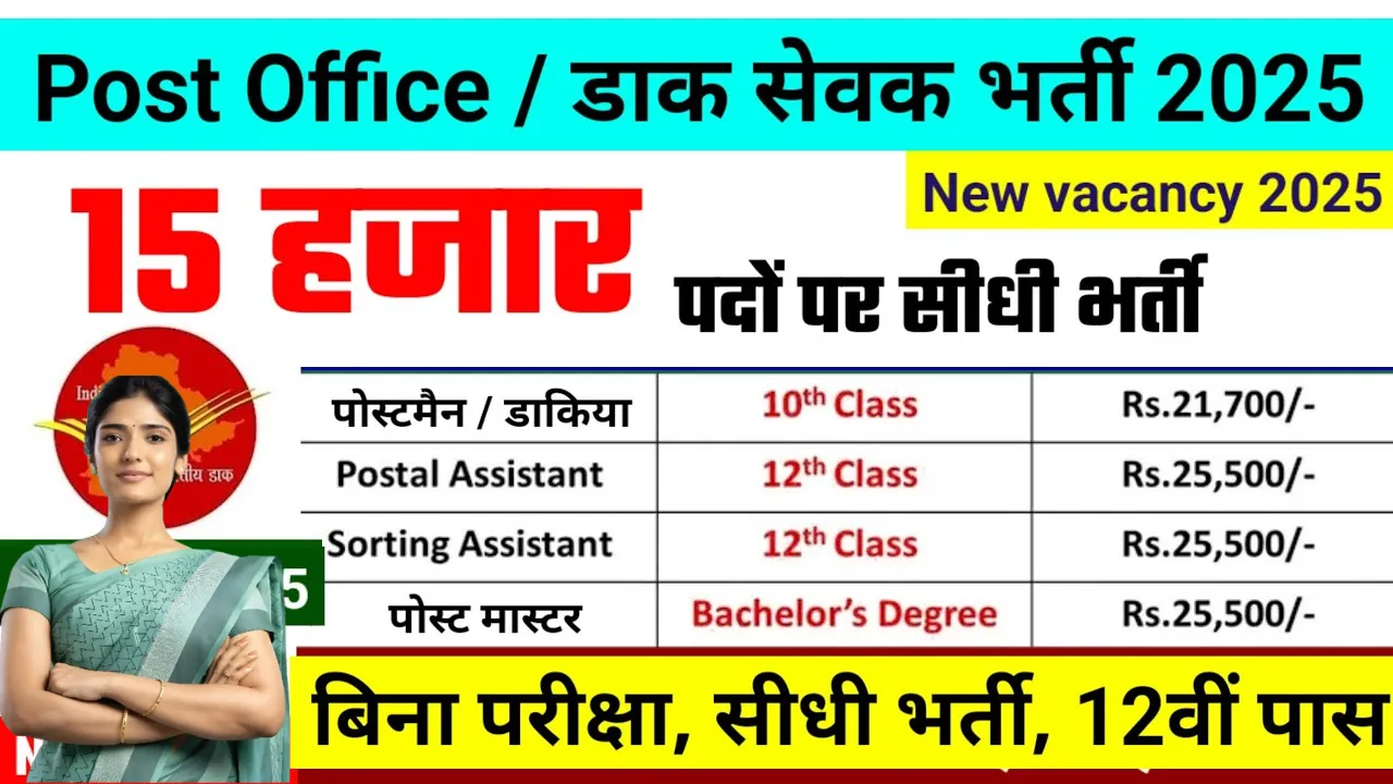 Post office recruitment 2025