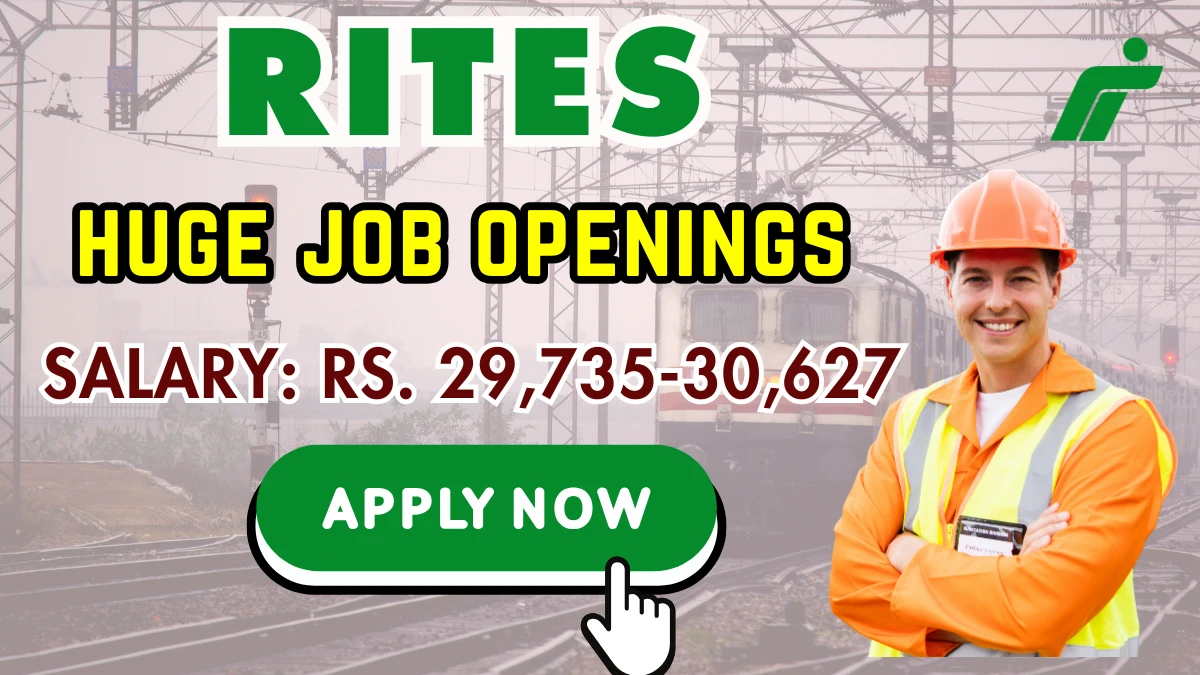 RITES Recruitment 2025 for 58 posts