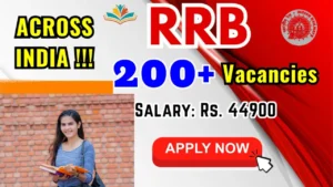 RRB Nursing Superintendent Recruitment 2025 for 272 Vacancies
