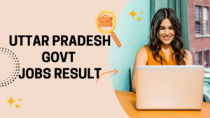 Uttar Pradesh Govt Jobs Result