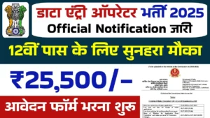 WAPCOS Data Entry Operator Recruitment 2025