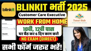 Blinkit Work From Home Job 2025