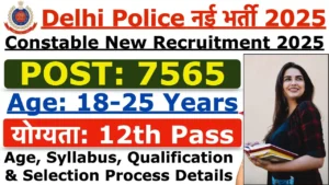 Delhi Police Constable Recruitment 2025