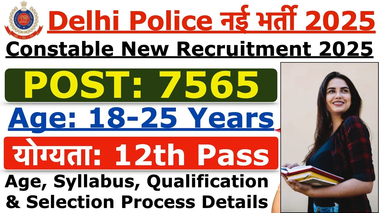 Delhi Police Constable Recruitment 2025