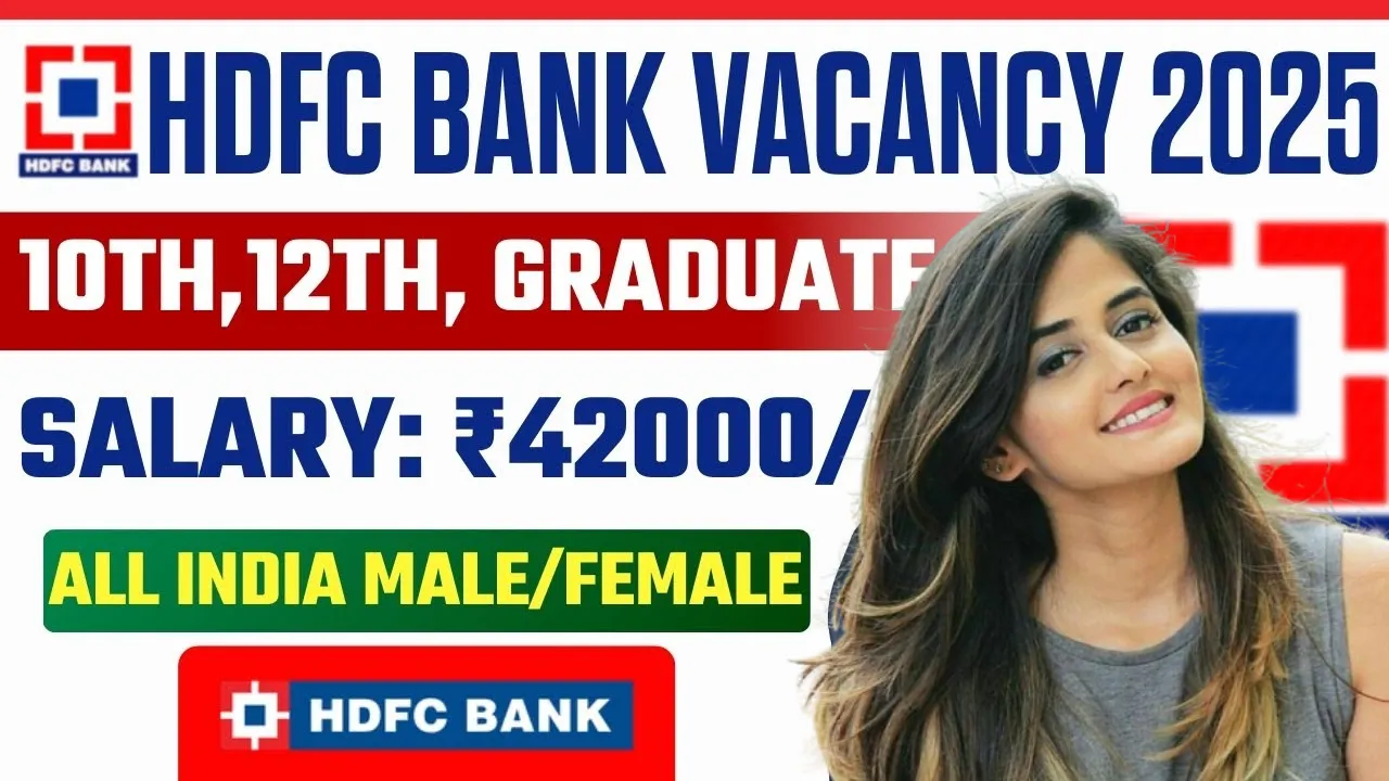 HDFC Bank Recruitment 2025