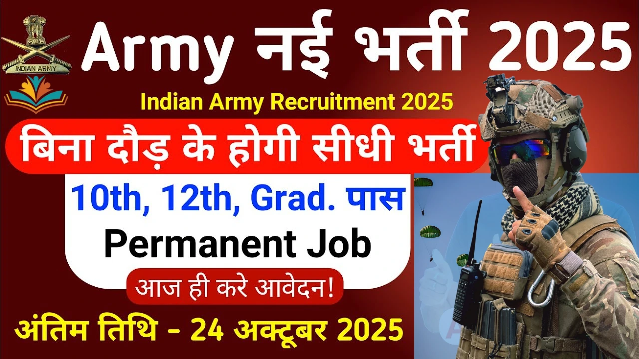 Army Bharti 2025 for 194 Posts
