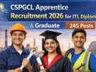 CSPGCL Apprentice Recruitment 2026 for ITI, Diploma & Graduate for 245 Post create image